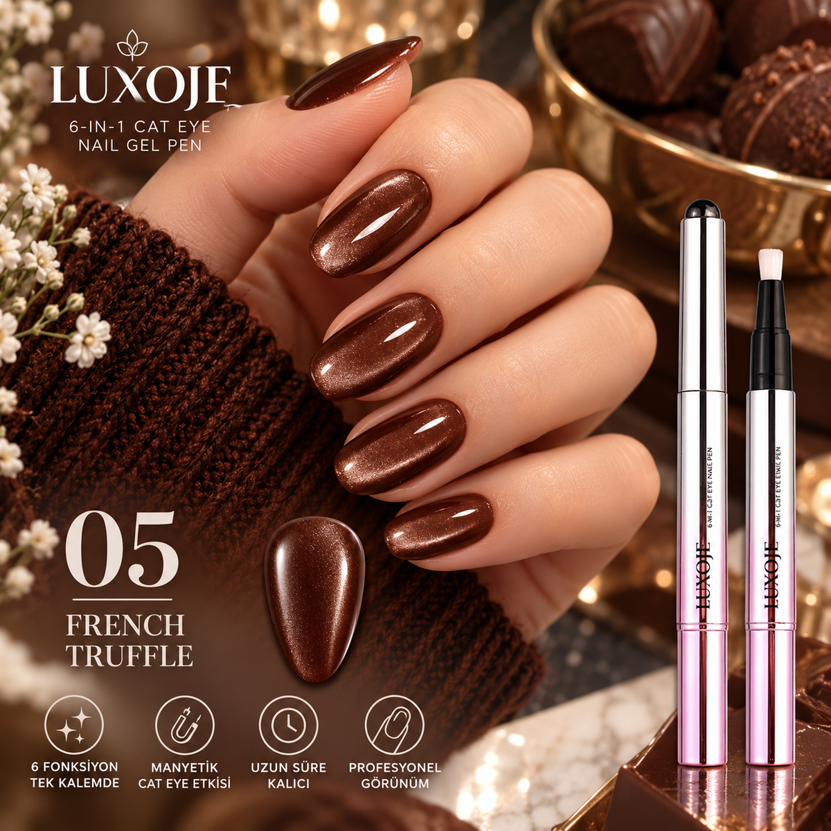 Luxoje™ One-Step Jel Oje – UV Kurutmalı