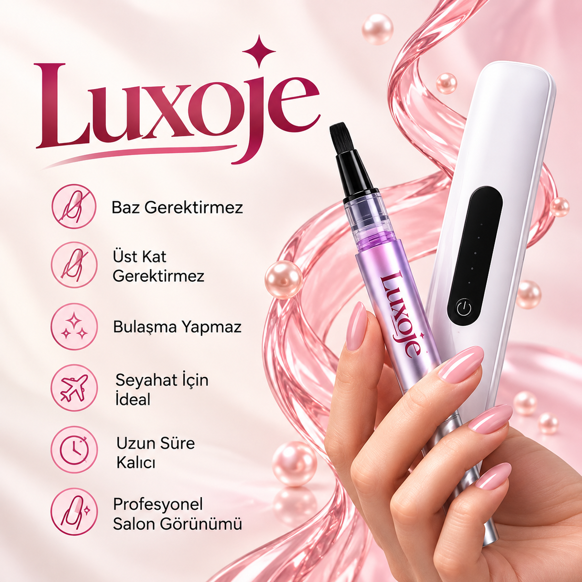 Luxoje™ One-Step Jel Oje – UV Kurutmalı